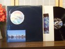 PINK FLOYD LP WISH YOU WERE HERE ORIGINAL w. BLUE COVER, STICKER & POSTCARD  NM