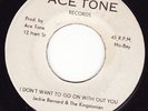 JACKIE BERNARD & THE KINGSTONIANS i don't want to go on ACE TONE 7