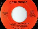 rare Modern Soul 45 SONNY HOLLY on CASH MONEY Hear