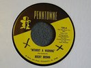 Rocky Brown Without a Warning Vocal/Inst. Penntowne 100 M- Mod Soul R&B