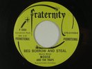 MOUSE & THE TRAPS rock/garage 45 BEG BORROW AND STEAL/L.O.V.E. LOVE M-