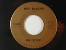 THE FALKONS garage 45 KISS ME WHEN YOU'RE GLAD/WHY?MARIANNE FUJIMO M-