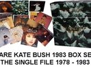 KATE BUSH RARE 1983 BOX SET THE SINGLE FILE
