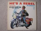 The Crystals--He's A Rebel LP--Philles original blue label mono LP