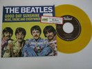Beatles Yellow vinyl 45 Good Day Sunshine w custom slv