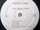 * ANDREW WHITE Who Got De Funk RARE PRIVATE BREAKS ORIGINAL 1977 LP Hear ?