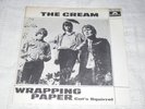 CREAM WRAPPING PAPER / CAT´S SQUIRREL ULTRA-RARE SWEDEN PS 7