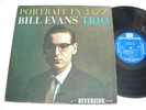 SHIGGIES Bill Evans Trio Portrait in Jazz Original 1959 Mono LP VG++