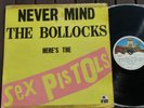 SEX PISTOLS NEVER MIND THE BOLLOCKS LP RARE MEXICO