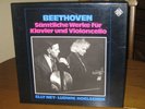 Beethoven  Elly Ney - Ludwig Hoelscher Sämtl.  Werke f. Klavier u. Violoncello