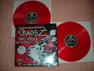 CHAOS Z - DUNKLE STRASSEN 2 LP  FIRST PRESS RED VINYL  RARE GERMAN  PUNK / KBD