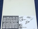 SIGNED lettered 'X' Edward Gorey Freeze US punk white vinyl LP One False Move