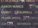 ETTA JONES - Sings with Junior Mance and Kenny Burrell - mono LP
