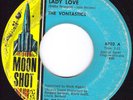 THE VONTASTICS Lady Love NORTHERN GROUP SOUL 45 on MOON SHOT 6702