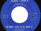MICHAEL JACKSON FIVE Don't Have To Be Over 21 SOUL 45 on STEEL-TOWN 682