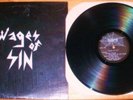 WAGES OF SIN SELF-TITLED VINYL LP IN SHRINK PRIVATE PRESS METAL