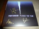 PORTISHEAD Chase The Tear lp  FULLY AUTOGRAPHED  insanely rare