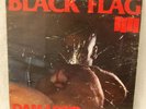 RARE PUNK lp BLACK FLAG 1981 DAMAGED w/Sticker KBD SST