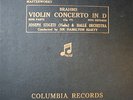 Joseph Szigeti Halle Orch Harty Violin Concerto in D Brahms 5x 12