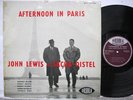 John Lewis & Sacha Distel - Afternoon In Paris UK LP Orig Oriole Recs RARE