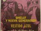 SHELLY Y NUEVA GENERACION*vestido azul*45*rare*ACE FREAKBEAT MOD DANCE*HEAR