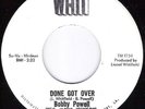 BOBBY POWELL Done Got Over NOLA FUNK PROMO 45 on WHIT 717 M-