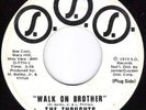 THE THOUGHTS Walk On Brother FUNK SOUL 45 on S.O. 100