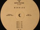 BERKLEE A Guide To Improvisation PRIVATE JAZZ/FUNK/BREAKS 45 mp3