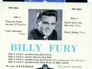BILLY FURY EP NO 3 UNPLAYED I GOT SOMEONE 4 TRACK EP