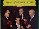 HUNGARIAN STRING QUARTET-BARTOK 6 String QUARTET DGG TULIP RED Stereo  SLPM 3 LP
