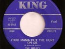 rare surf garage 45 Impacs on King Your Mama LISTEN
