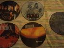 5 METALLICA PICTURE LP JUSTICE GARAGE LOAD RELOAD EX+
