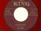ZEB TURNER 45RPM '52 KING TRAVELING BOOGIE RED WAX VG++