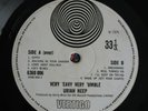 URIAH HEEP Very 'Eavy, Very 'Umble RARE VERTIGO SPIRAL LP, Autographed by band.