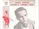Super Rare Rockabilly 1958 Robin Luke Susie Darlin Picture Sleeve