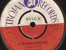 TYRONE DAVIS If this world were mine / You done me wrong Trojan 677 The rare one