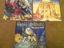 IRON MAIDEN 3 LPs Number of the Beast POWERSLAVE Live After Death MINT