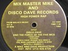 high power rap disco dave and the force of the five mcs rare grail hip hop rap