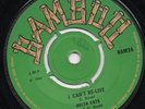 DELTA CATS*I CAN'T RE-LIVE (I CAN'T BELIEVE)1969 UK BAMBOO SKA 45 FAIR HEAR IT