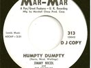 JIMMY NICOL & THE SHUBDUBS promo 45  Humpty Dumpty