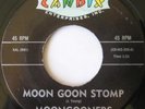 THE MOONGOONERS Moon goon stomp GARAGE SURF 1962 USA Candix 45 w/ Scott Engel