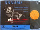 CHRISTIAN FERRAS & CARL SCHURICHT Brahms ORIG Decca LXT 2949 UK-1954 MINT