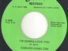Northern Soul US 45 EDWARD HAMILTON - I'm gonna love you - Carrie (Light Green)