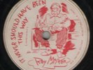 78 RPM Roy Milton Miltone 101 in V- cartoon art by William 