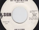 Funk Deep Soul 45 - Ann Alford 