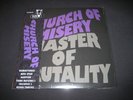 CHURCH OF MISERY Master Of Brutality VINYL LP /100 CLEAR electric wizard RARE