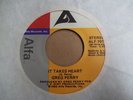 Modern Crossover Soul 45 GREG PERRY It Takes Heart Alfa Rare HEAR