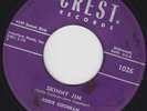 R & B 45 RPM - EDDIE COCHRAN on CREST RECORDS