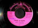 BILL ANSON - Bucket of Blood / Leeches - RARE 1959 AIP Movie Promotion 45 rpm