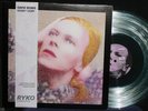 DAVID BOWIE 1990 RYKO DMM 3 SIDED LP HUNKY DORY NEAR MINT CLEAR VINYL